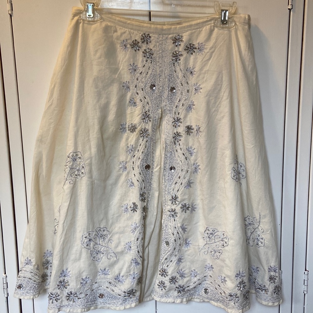 Willi Smith | embroidered sequined skirt